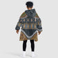 Afro Ethnic Native Pattern KId Wearable Blanket Hoodie