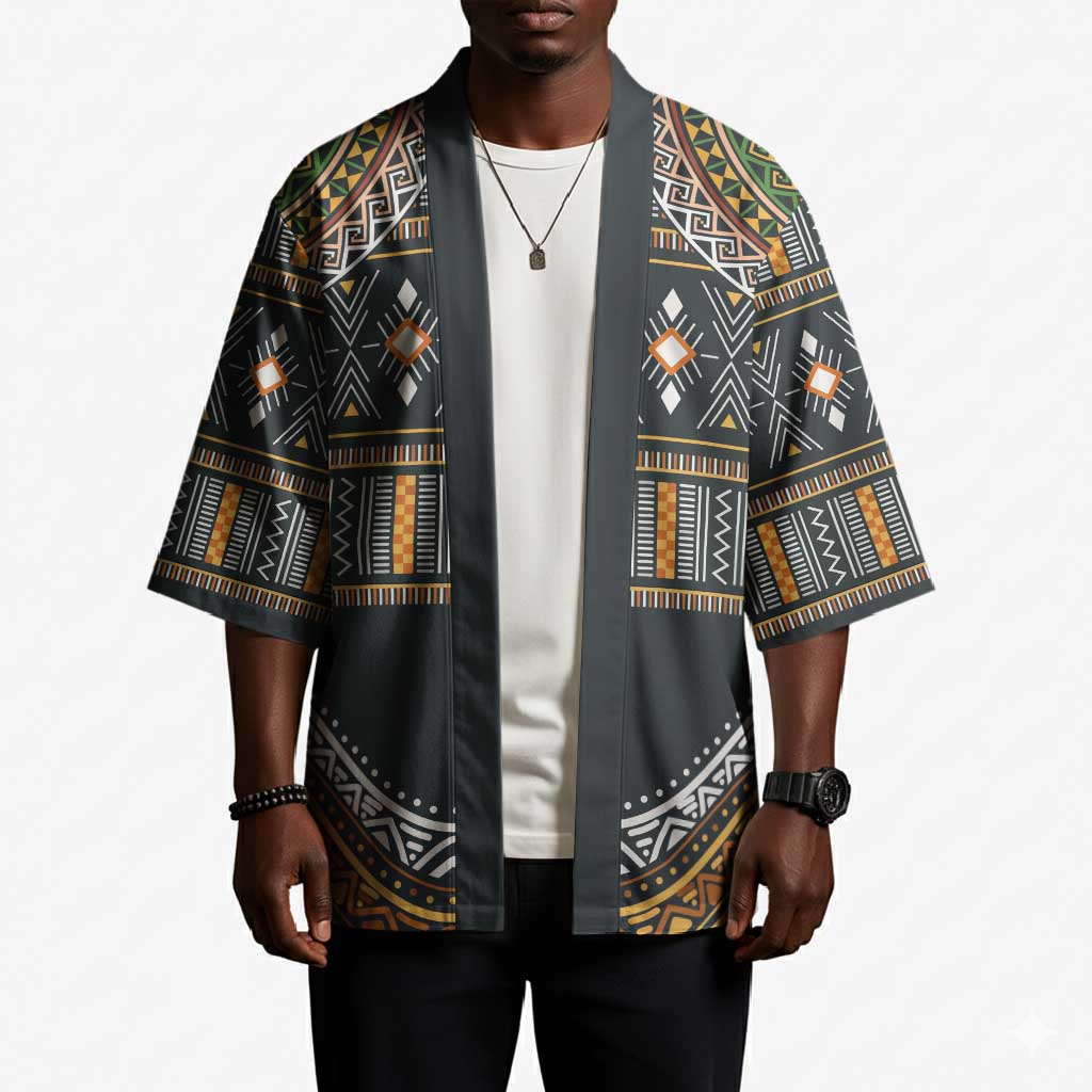 Africa Ethnic Native Pattern Kimono