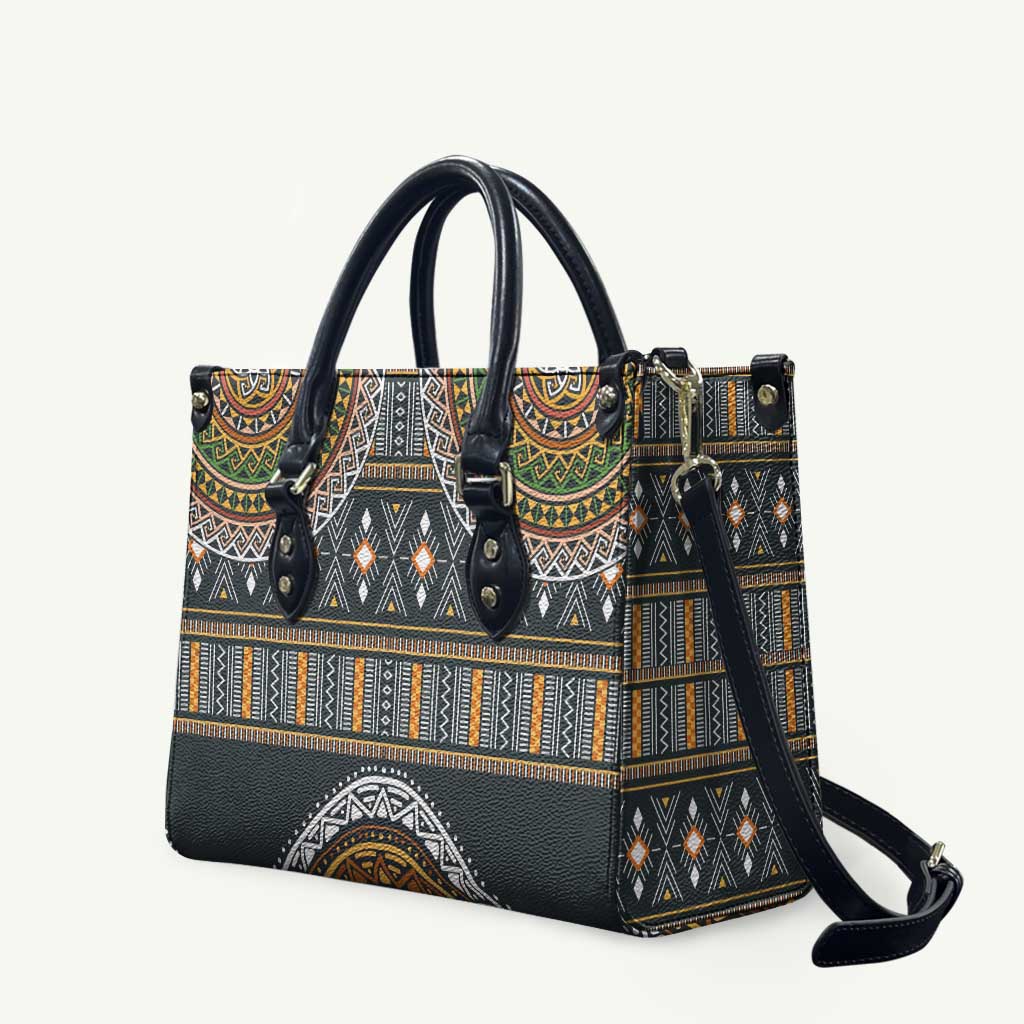 Africa Ethnic Native Pattern Leather Bag