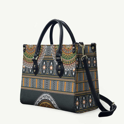 Africa Ethnic Native Pattern Leather Bag