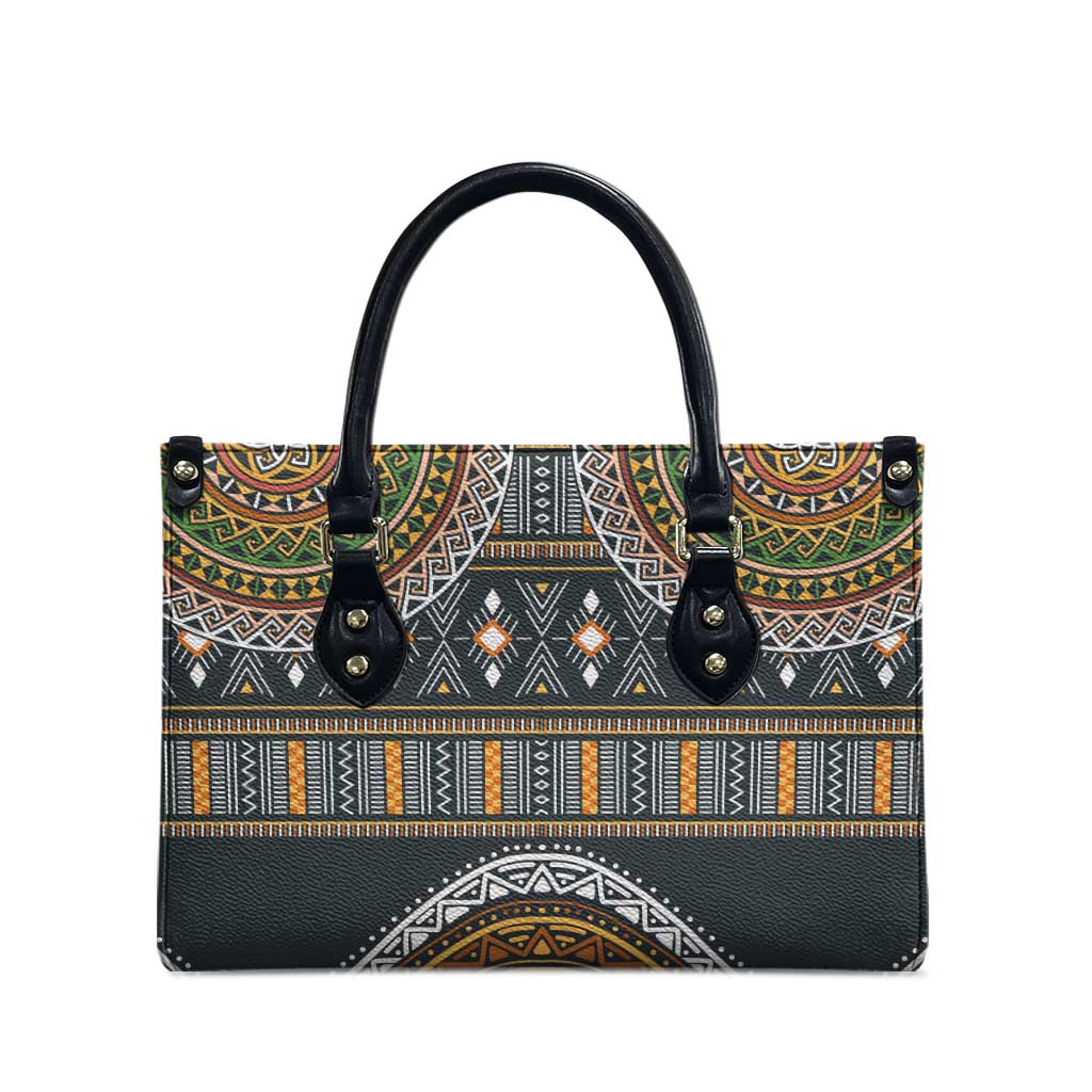 Africa Ethnic Native Pattern Leather Bag