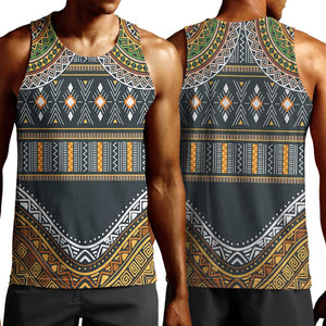 Afro Ethnic Native Pattern Men Tank Top