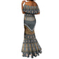 Afro Ethnic Native Pattern Mermaid Dress