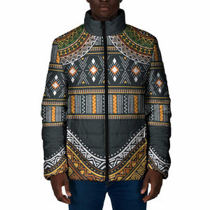Africa Ethnic Native Pattern Padded Jacket