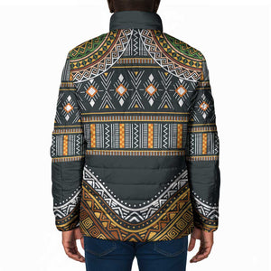 Africa Ethnic Native Pattern Padded Jacket