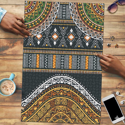 Africa Ethnic Native Pattern Puzzle