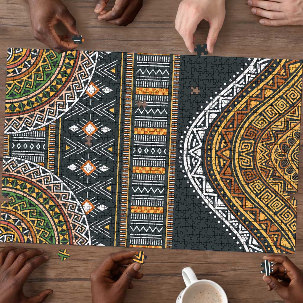 Africa Ethnic Native Pattern Puzzle