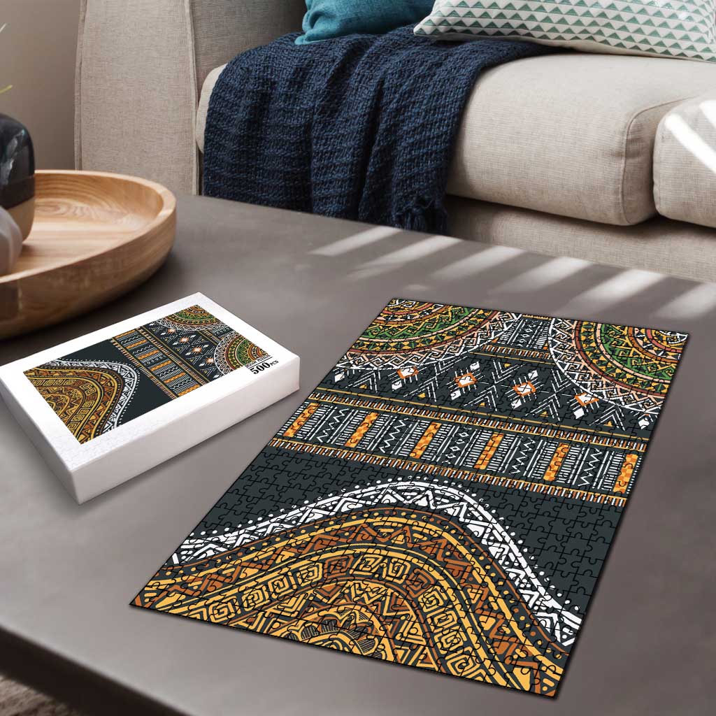 Africa Ethnic Native Pattern Puzzle