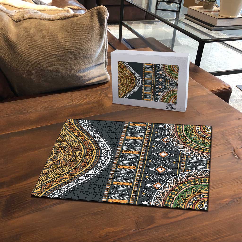 Africa Ethnic Native Pattern Puzzle