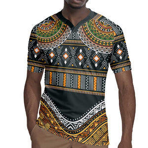 Afro Ethnic Native Pattern Rugby Jersey