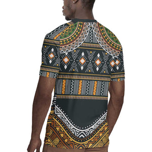 Afro Ethnic Native Pattern Rugby Jersey