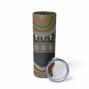 Afro Ethnic Native Pattern Skinny Tumbler