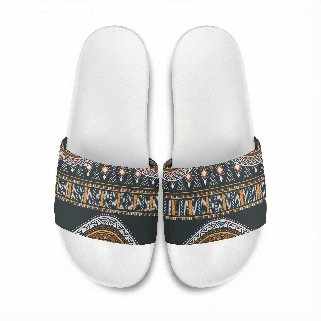 Africa Ethnic Native Pattern Slide Sandals