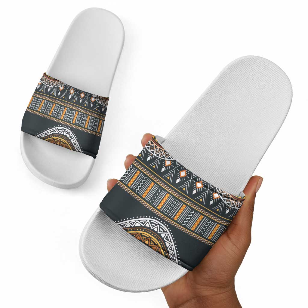 Africa Ethnic Native Pattern Slide Sandals