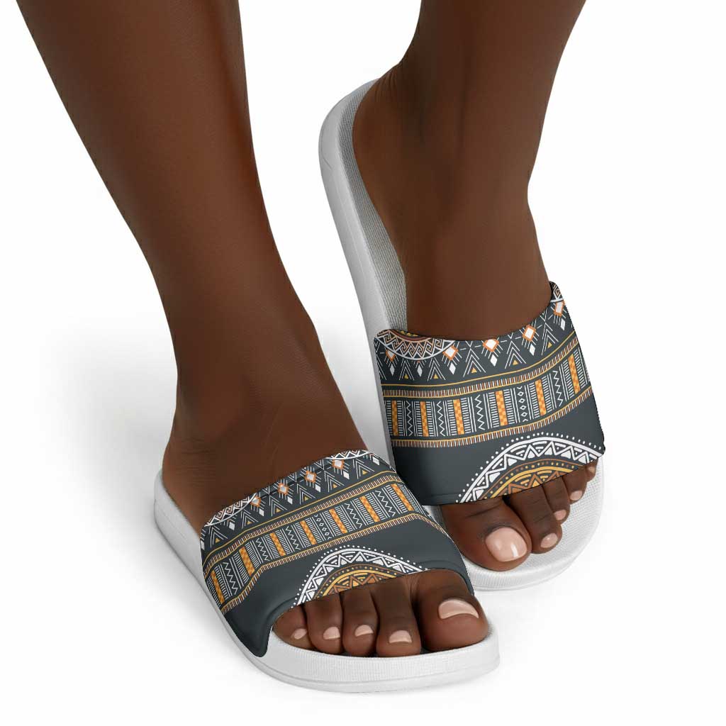 Africa Ethnic Native Pattern Slide Sandals