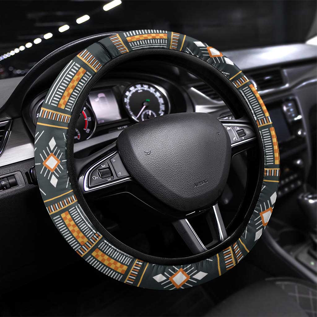 Afro Ethnic Native Pattern Steering Wheel Cover