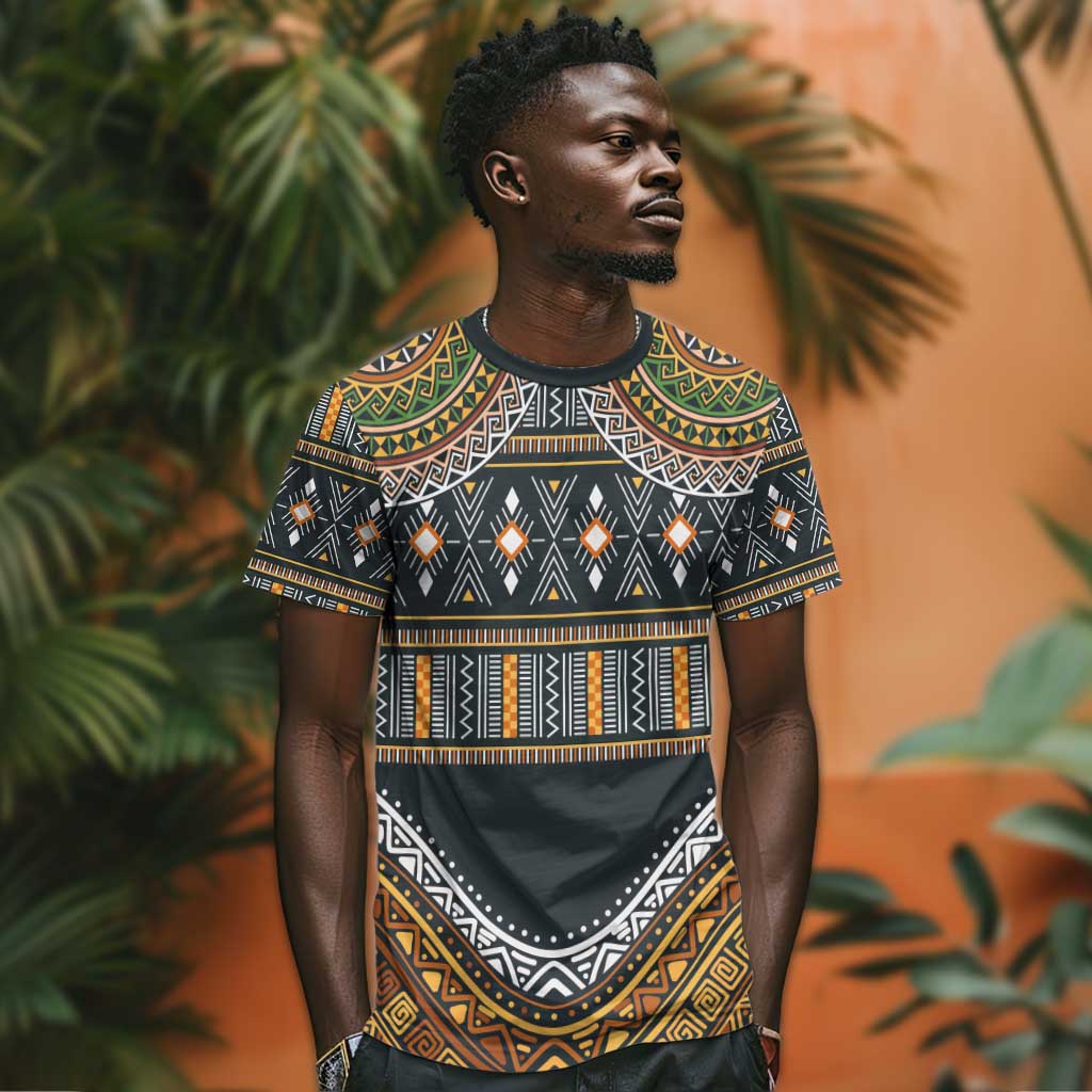 Afro Ethnic Native Pattern T shirt