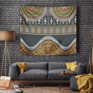 Afro Ethnic Native Pattern Tapestry