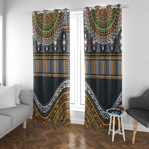 Afro Ethnic Native Pattern Window Curtain