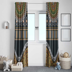 Afro Ethnic Native Pattern Window Curtain