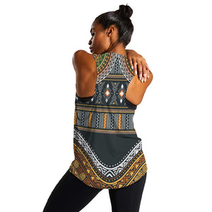 Afro Ethnic Native Pattern Women Racerback Tank