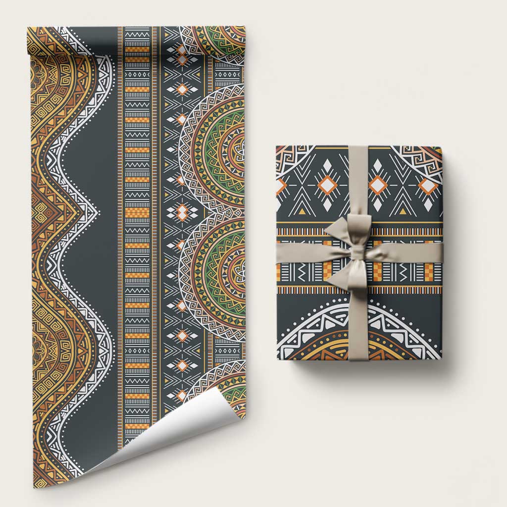 Africa Ethnic Native Pattern Wrapping Paper - African Pride