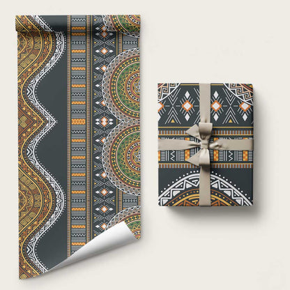 Africa Ethnic Native Pattern Wrapping Paper - African Pride