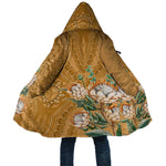 Africa King Proteas Dashiki Motif Cloak Gold Style