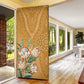 Africa King Proteas Dashiki Motif Door Cover Gold Style