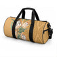 Africa King Proteas Dashiki Motif Duffle Bag Gold Style