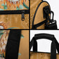 Africa King Proteas Dashiki Motif Duffle Bag Gold Style