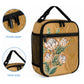 Africa King Proteas Dashiki Motif Lunch Bag Gold Style