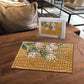 Africa King Proteas Dashiki Motif Puzzle Gold Style