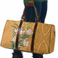 Africa King Proteas Dashiki Motif Travel Bag Gold Style