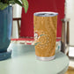 Afro King Proteas Dashiki Motif Tumbler Cup Gold Style