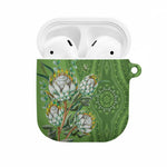 Africa King Proteas Dashiki Motif AirPods Case Green Style