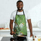 Africa King Proteas Dashiki Motif Apron Green Style