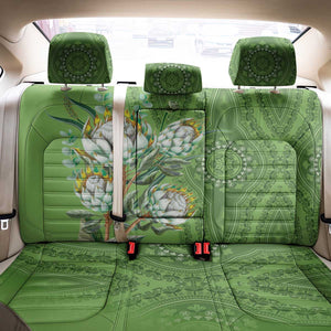 Afro King Proteas Dashiki Motif Back Car Seat Cover Green Style