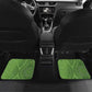 Afro King Proteas Dashiki Motif Car Mats Green Style