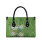 Africa King Proteas Dashiki Motif Leather Bag Green Style