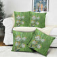 Africa King Proteas Dashiki Motif Pillow Cover Green Style