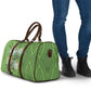 Africa King Proteas Dashiki Motif Travel Bag Green Style