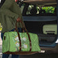 Africa King Proteas Dashiki Motif Travel Bag Green Style