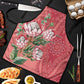 Africa King Proteas Dashiki Motif Apron Peach Style