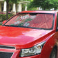 Africa King Proteas Dashiki Motif Auto Sun Shade Peach Style