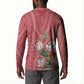 Africa King Proteas Dashiki Motif Button Sweatshirt Peach Style
