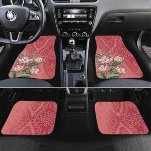 Afro King Proteas Dashiki Motif Car Mats Peach Style