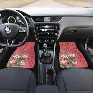 Afro King Proteas Dashiki Motif Car Mats Peach Style