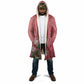 Africa King Proteas Dashiki Motif Cloak Peach Style