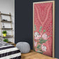 Africa King Proteas Dashiki Motif Door Cover Peach Style